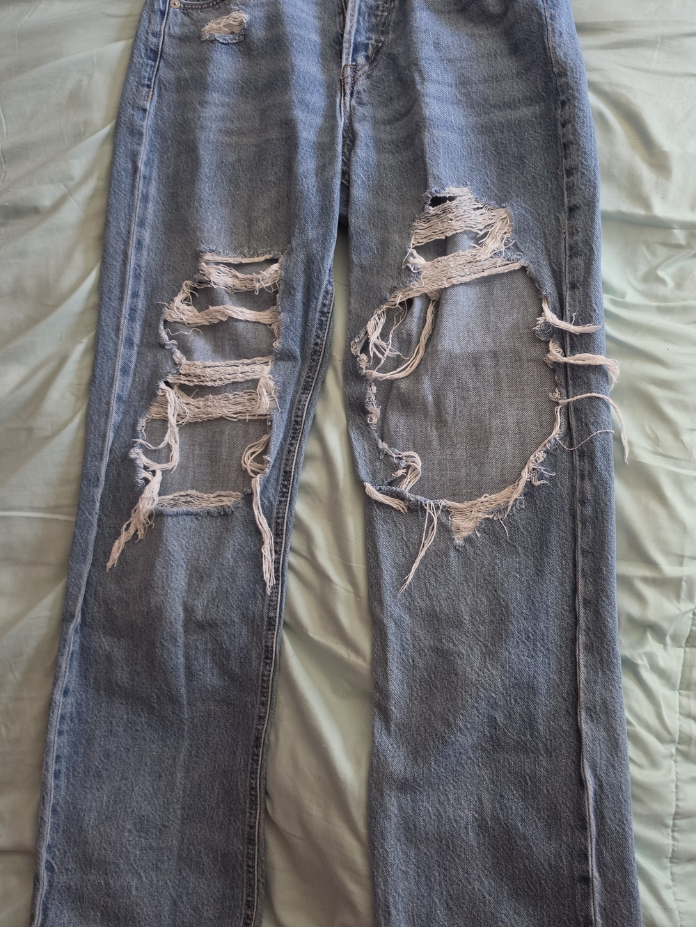 Aeropostale Light Blue 90's Baggy Denim Jeans